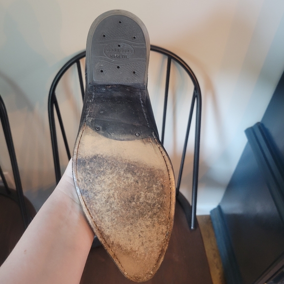 Vintage Leather Cowboy Boots Men's Size 10 - Picture 4 of 5